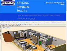 Tablet Screenshot of keykingusa.com